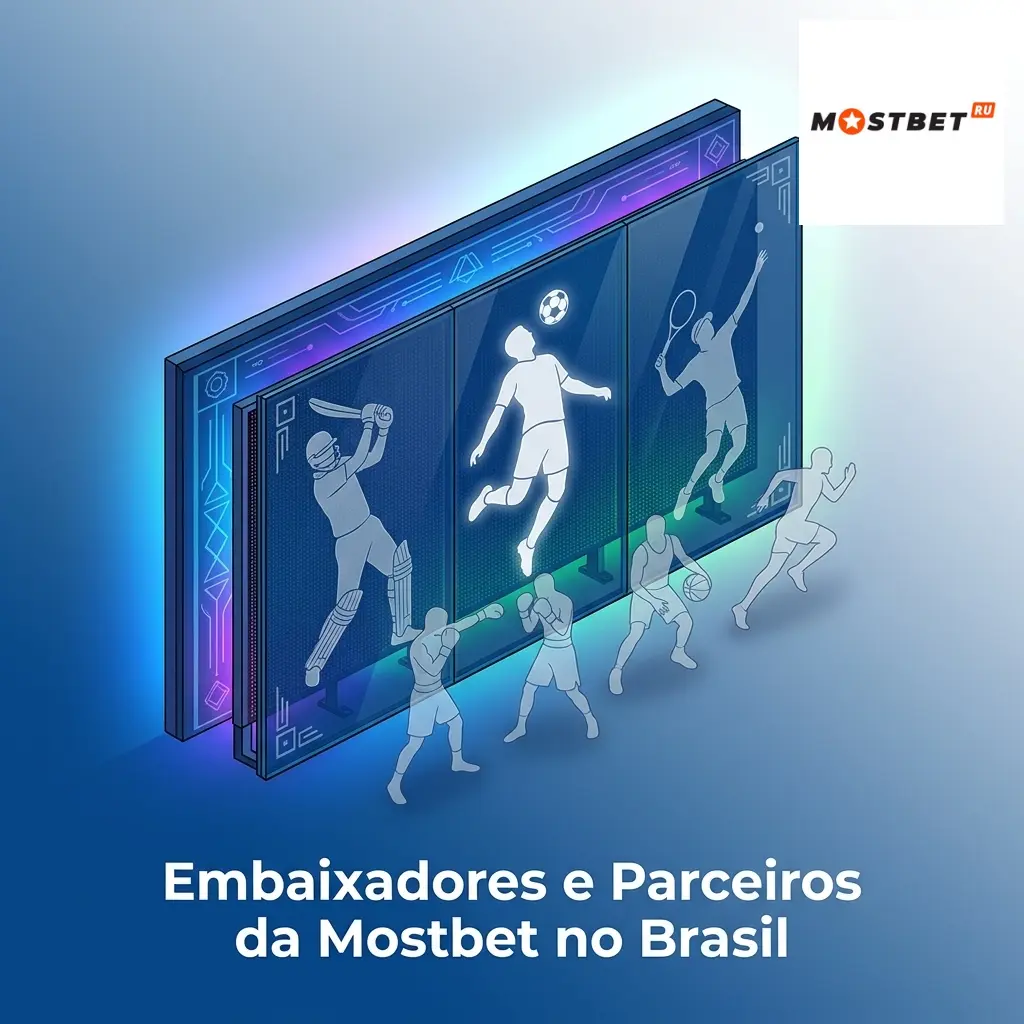 Embaixadores e parceiros da Mostbet no Brasil: futebol, eSports e influenciadores digitais
