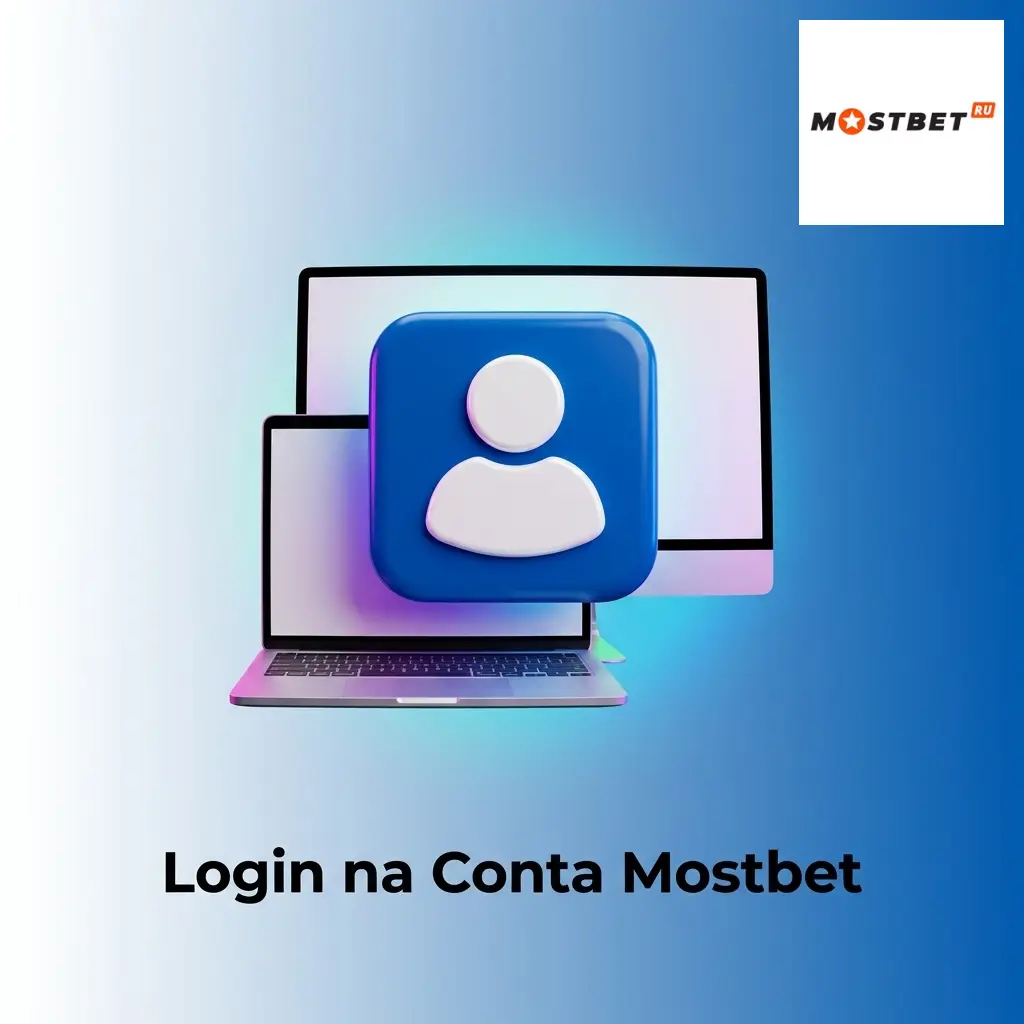 Tela de login da conta Mostbet com campos de e-mail e senha para acesso rápido à plataforma