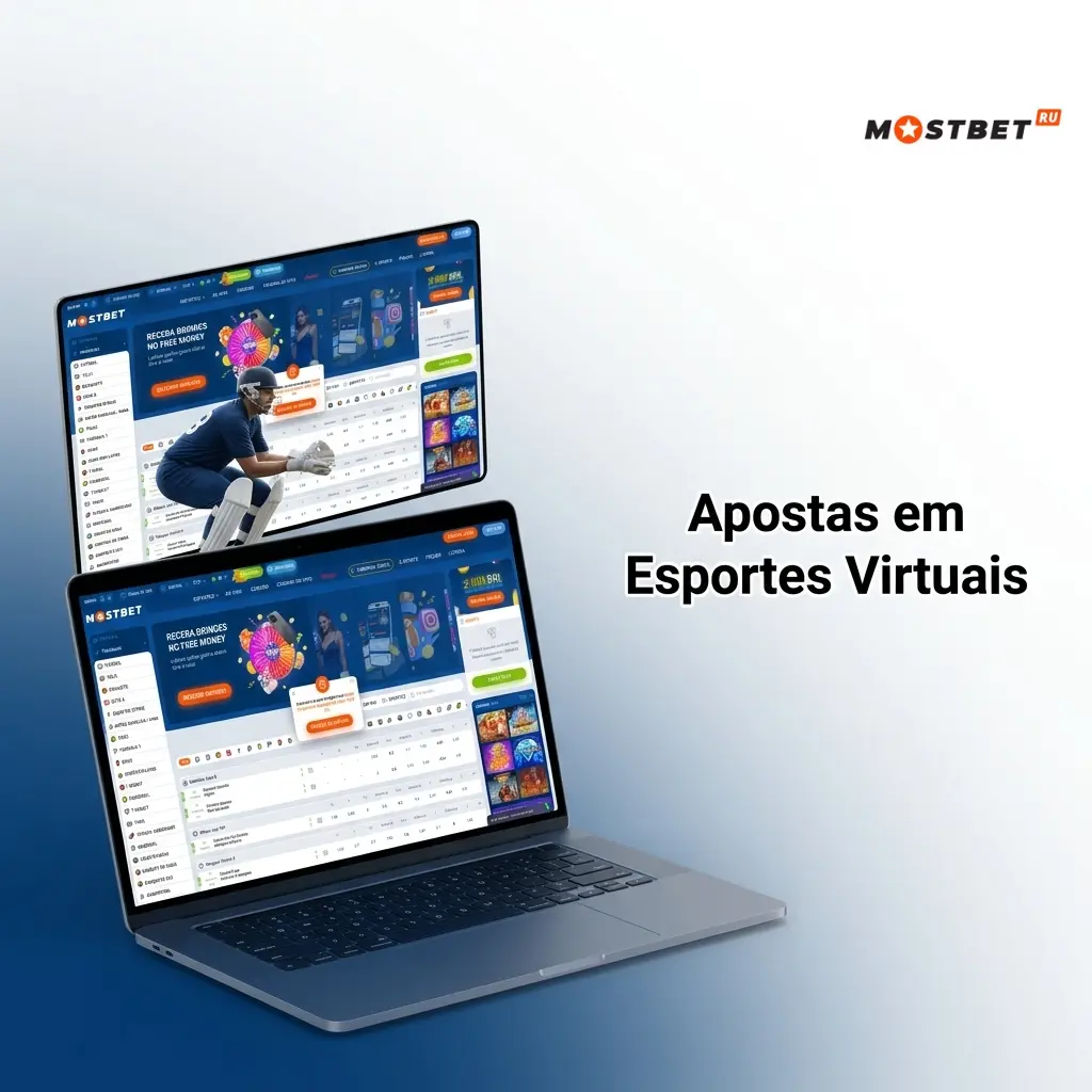 Apostas em esportes virtuais na Mostbet: futebol, basquete, corridas e tênis disponíveis 24h