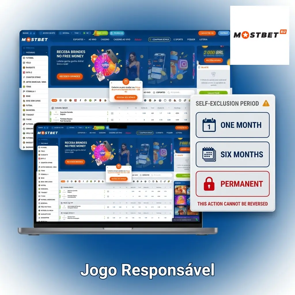 Mostbet jogo responsável: limites de depósito, autoexclusão e proteção para menores de 18 anos