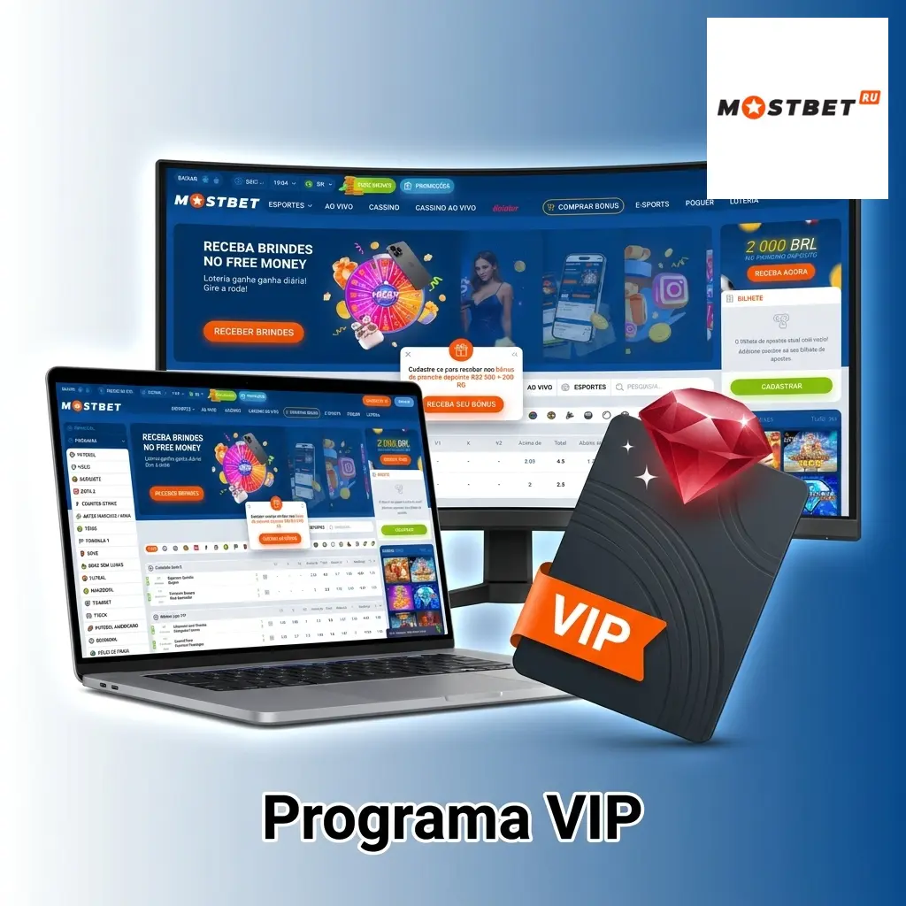 Programa VIP Mostbet com níveis de fidelidade, bônus exclusivos e benefícios progressivos para jogadores frequentes