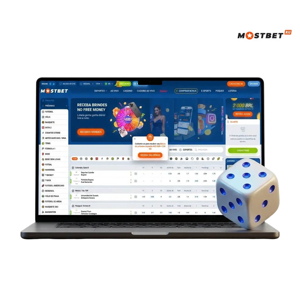 Mostbet Brasil: plataforma de cassino online com slots, roleta, apostas esportivas e bônus de boas-vindas